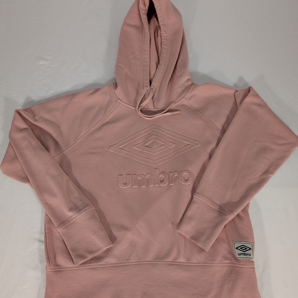 Women's Umbro Blush Pink Women's Pull Over Hoodie Size Xl